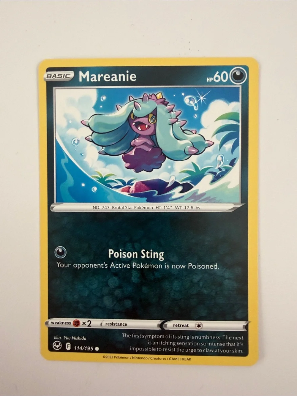 ☠️ Poison Pokémon Card Lot | Koffing Swalot Toxapex Malamar Mareanie ✨5/$25✨